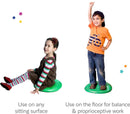 Tactile Inflatable Cushion - Green - 15 in
