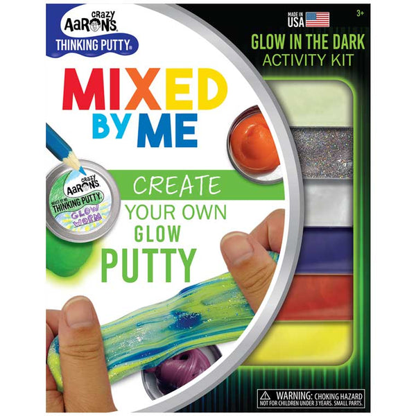 Crazy Aaron's Thinking Putty - Mixed-by-Me Glow-in-the-Dark Kit