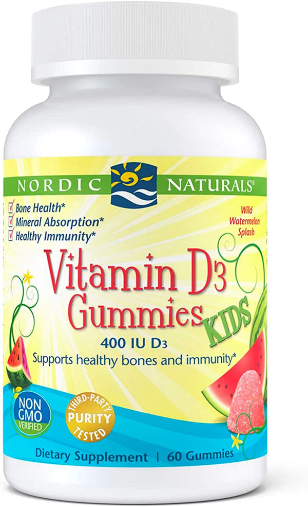 Nordic Naturals Vitamin D3 Kids Gummies 60 ct