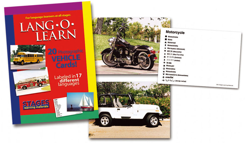 Lang-O-Learn Vehicle Cards