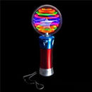 Press button for a dazzling light display!