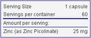 Zinc Picolinate Allergy Research Group