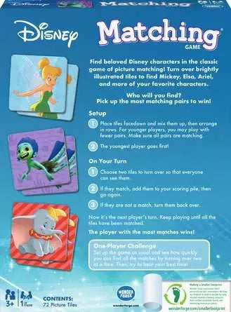 Disney Matching Game