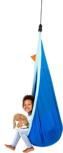 LA SIESTA Joki Dolphy - Organic Cotton Kids Hanging Nest with Suspension