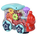 Light-Up Transparent Train