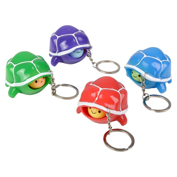 Pop Out Turtle Keychain