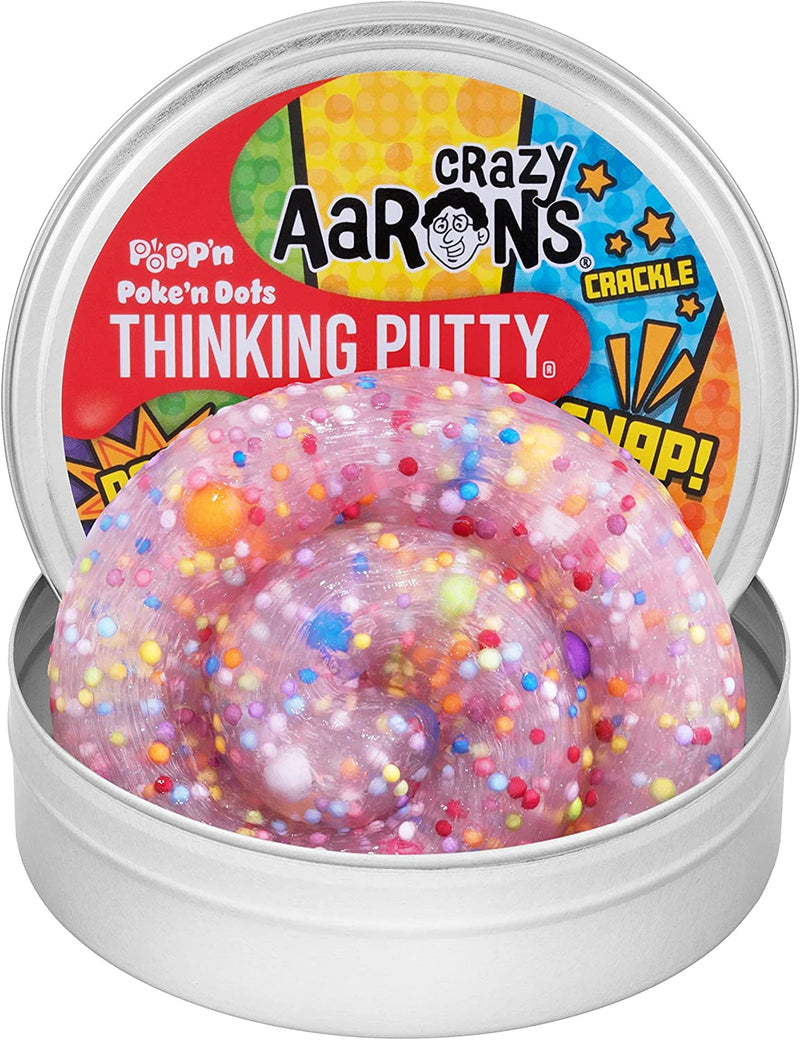 Crazy Aaron's Thinking Putty - Popp'n Poke 'n Dots