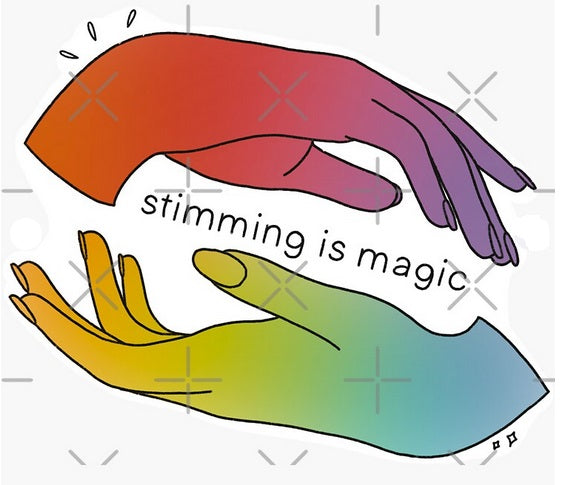 Stimming Is Magic Sticker