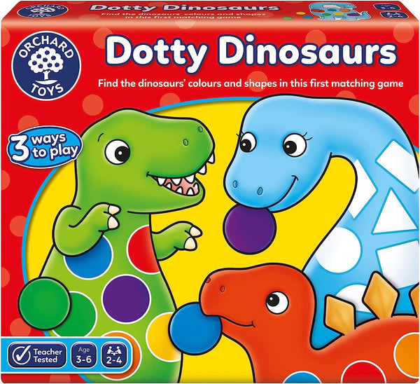 Dotty Dinosaur Matching Game