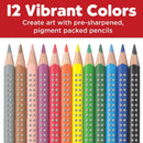 Grip Colored Pencils 12pk