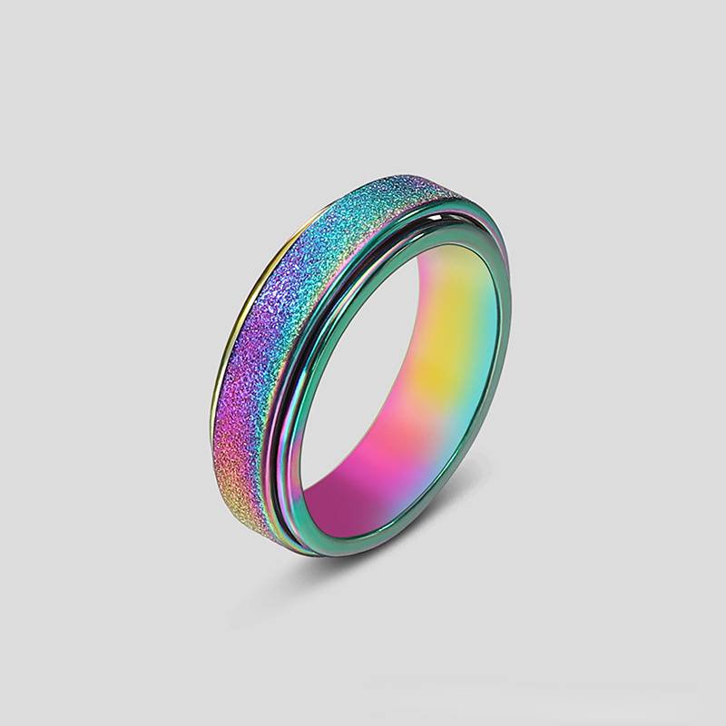 Spinning Ring - Rainbow