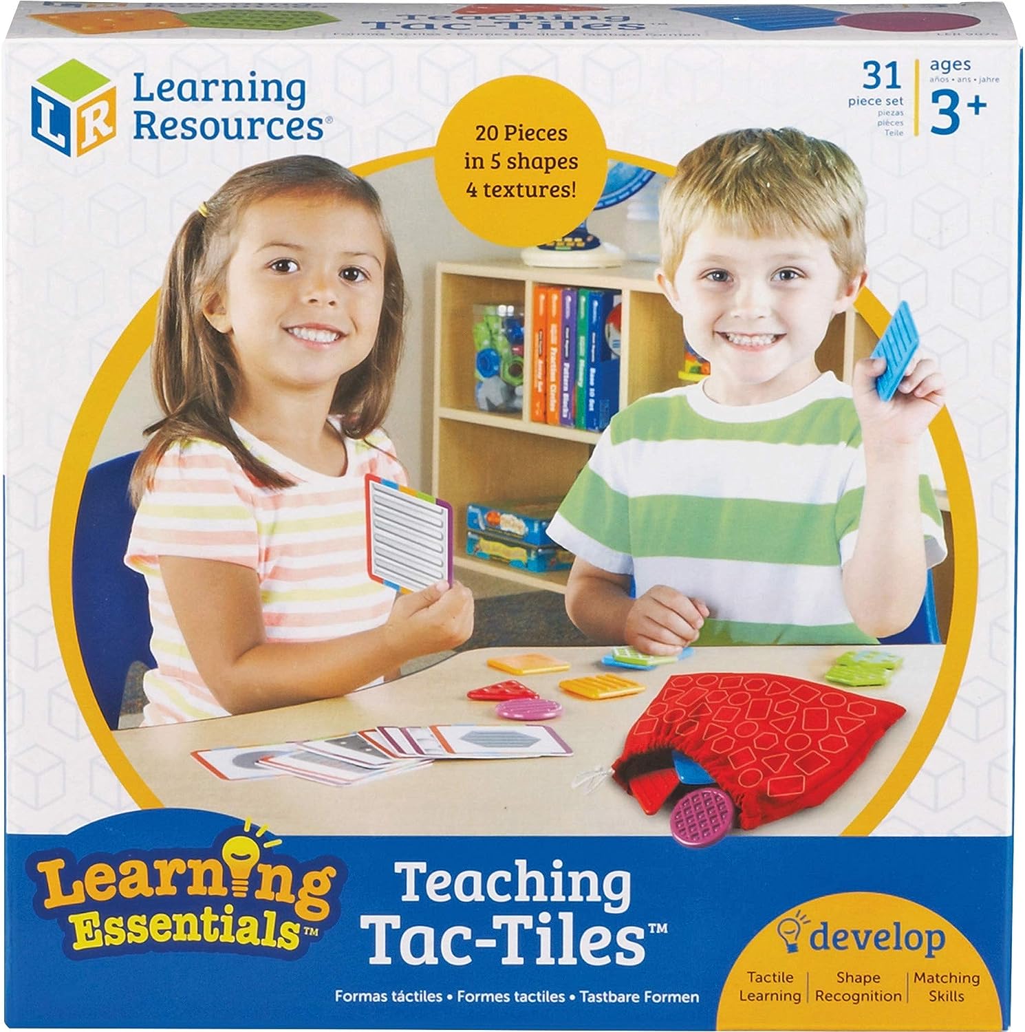 Teaching Tac-Tiles | Sensory Integration Game | Educational Game for ...