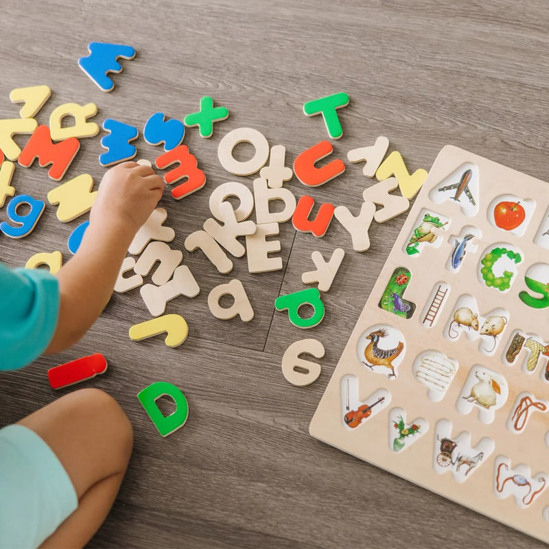 Upper And Lower Case Alphabet Puzzle