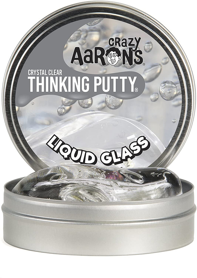Crazy Aaron's Thinking Putty - Liquid Glass Crystal Clear