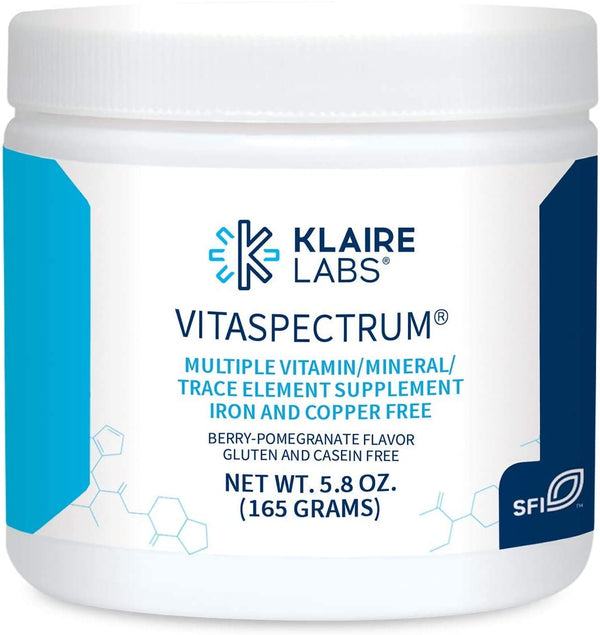 VitaSpectrum Powdered Multivitamin Supplement for Kids - Berry-Pomegranate Flavored 5.8 oz.