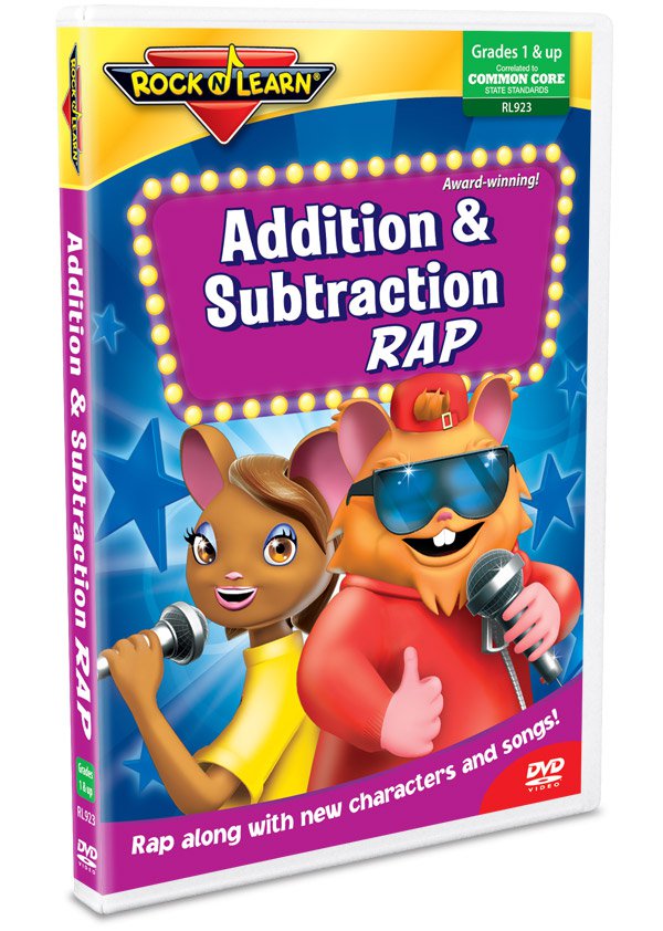 Rock 'N Learn - Addition & Subtraction Rap DVD