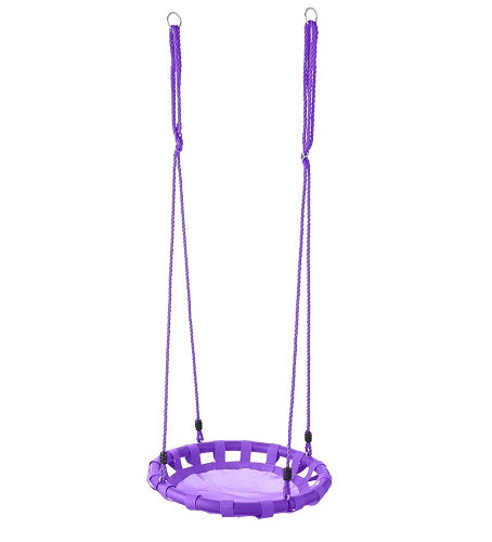 Colorburst Round Platform Swing