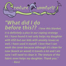 Creature Commforts 12 lb Weighted Blanket with Removable Cover