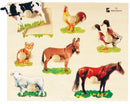 Photo Knob Puzzle - Farm Animals