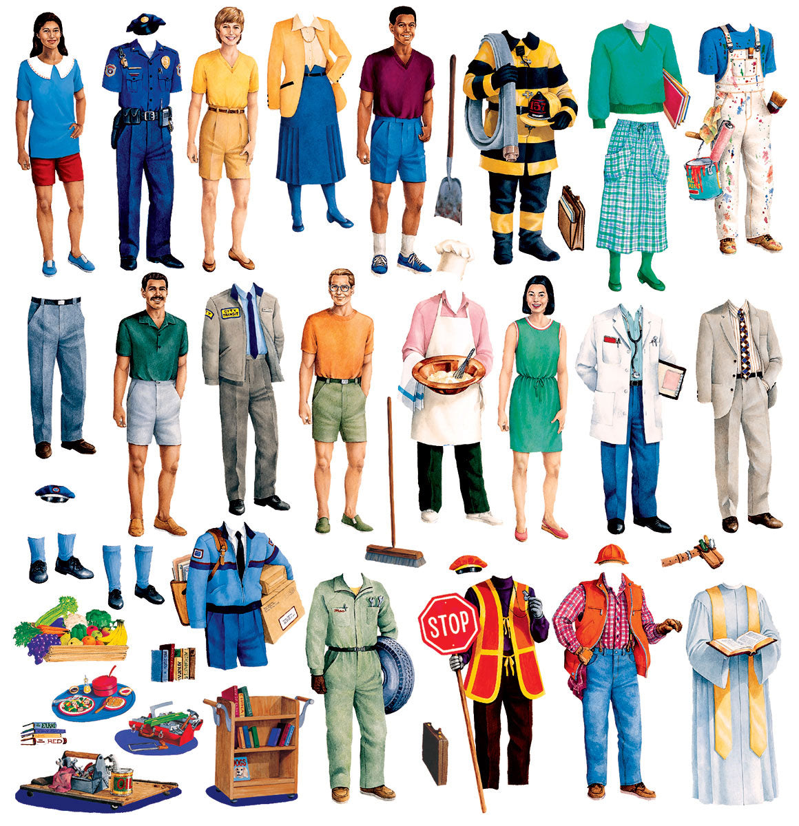 Felt Set - Community Helpers