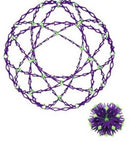 Mini Hoberman Sphere - Universe Glow