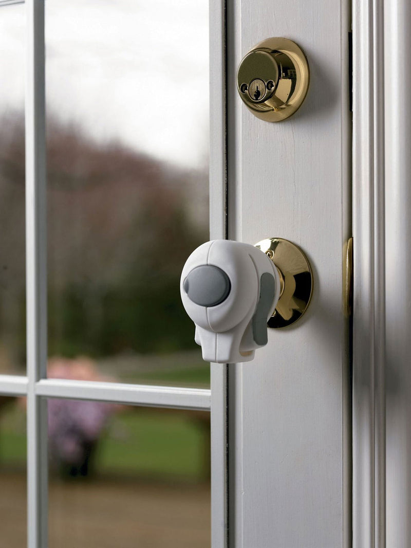 Clear Door Knob Locks-Set of 2