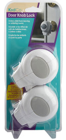 Clear Door Knob Locks-Set of 2