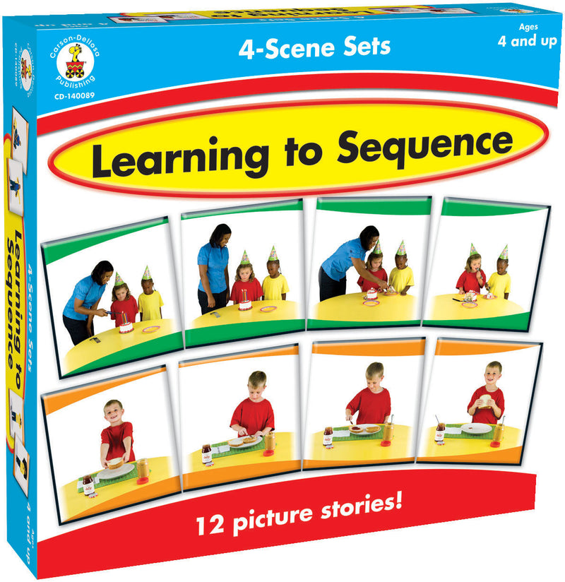 Learning to Sequence 4 Scene Sets Game
