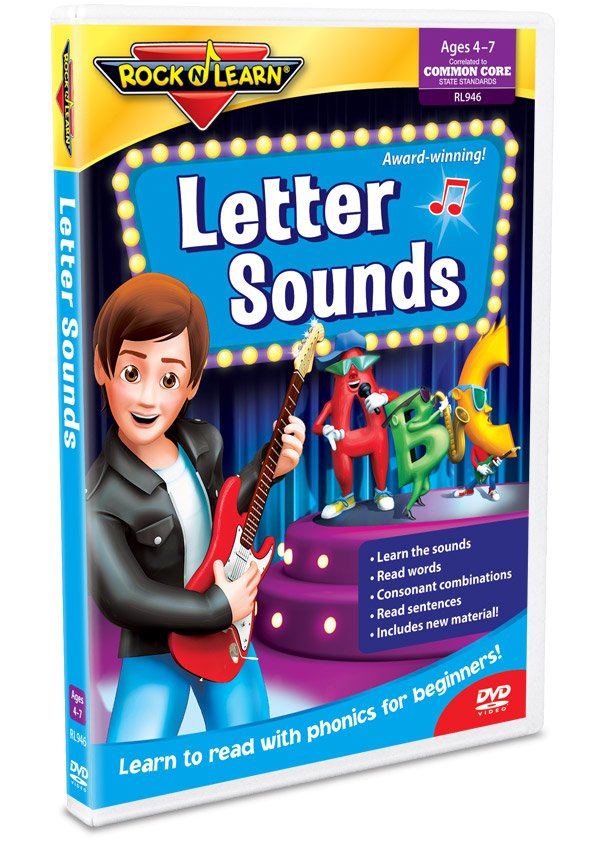 Rock 'N Learn - Letter Sounds DVD