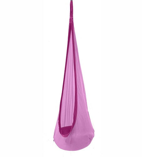 Hugglepod Lite Indoor-Outdoor Nylon Hanging Chair with Inflatable Cushion