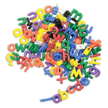 Lowercase Letter Beads - 288 pieces