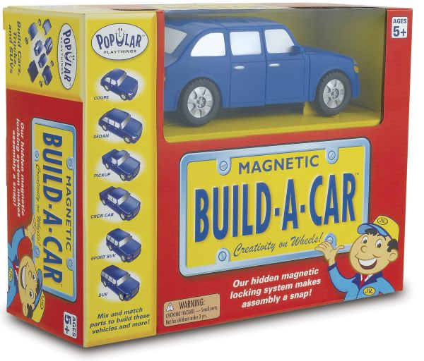 Magnetic Build-A-Car