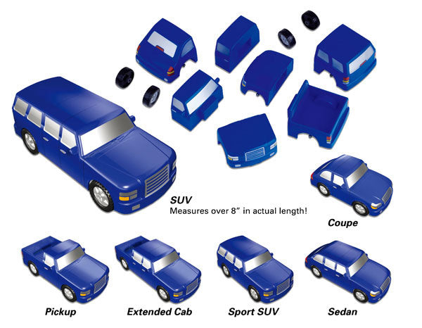 Magnetic build a car discount