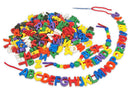 Manuscript (Upper Case) Letter Beads - 288 pieces