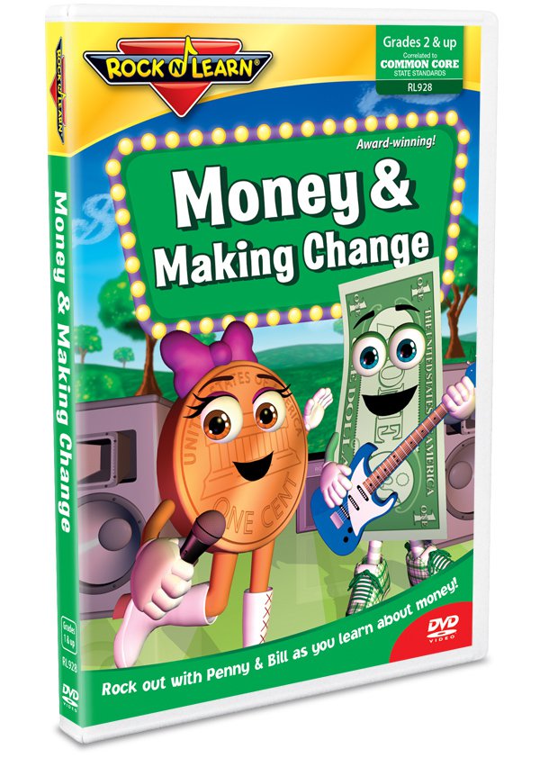 Rock 'N Learn - Money & Making Change DVD
