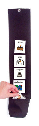 Picture Schedule with Pocket - Vertical