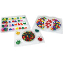 See-Through Sorting Trays - Set of 3