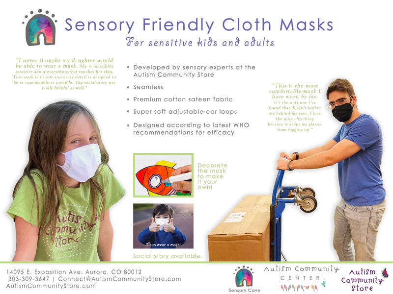Sensory Friendly Face Mask (Pediatric)