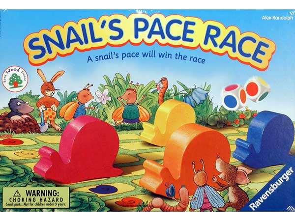 First Game - Snail's Pace Race