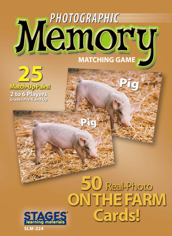 Memory Game - On the Farm
