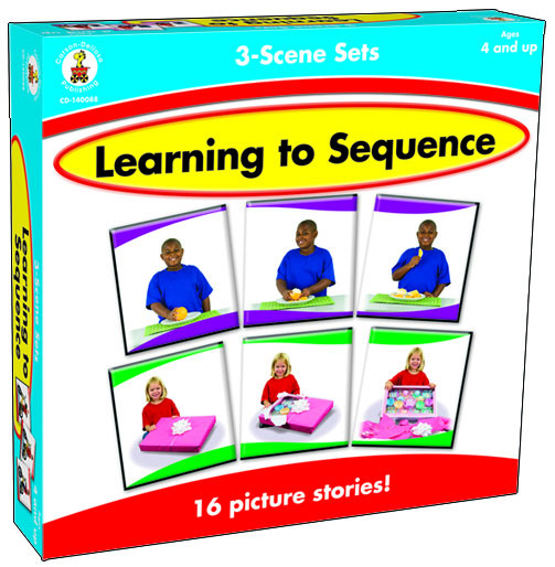 Learning to Sequence - 3 Scene Sets Game