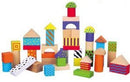 Wooden Blocks - 50 pcs